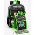 thumbnail image 3 of Set de mochilas Minecraft Kids School con lonchera, 5 piezas, 3 of 8