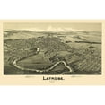 thumbnail image 3 of Fowler 14x10 Black Modern Framed Museum Art Print Titled - Latrobe Pennsylvania - Fowler 1900, 3 of 5