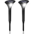 thumbnail image 1 of Elegantes luces solares para exteriores, iluminación de paisaje con diseño resistente al agua y patrones de luz decorativos para decoración de jardines, caminos, patios y entradas de vehículos, 1 of 6