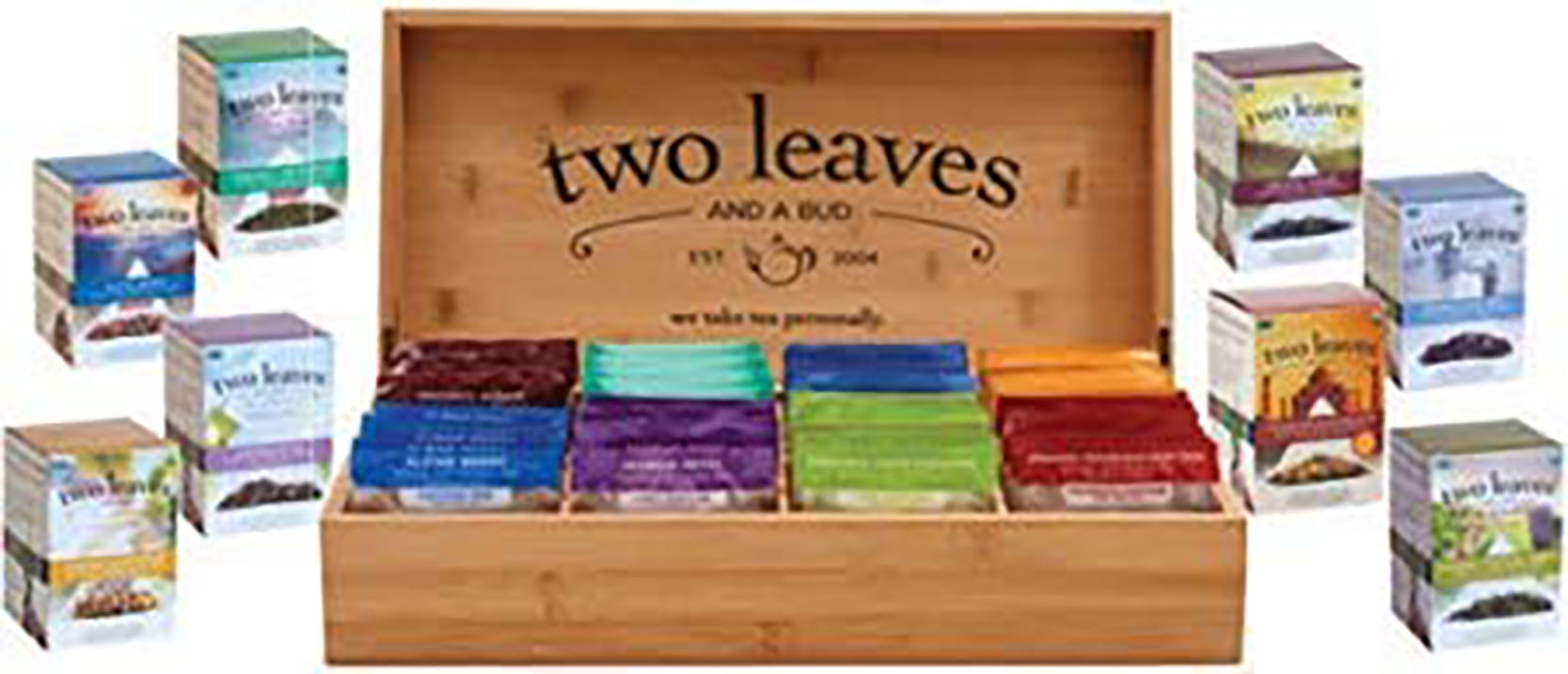 Tea Gift Box Filled with 120 Premium Organic Sachets. Excellent range