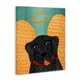 thumbnail image 4 of Dog Angel with Yellow Wings Canvas Wall Art, design by Stephen Huneck, 4 of 8
