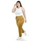 thumbnail image 2 of Pantalón jogger de terciopelo Roman Fashion Talla Extra 7127 Mostaza ocre 42, 2 of 6