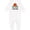 AA-White, variant on Inktastic Basketball My Daddy is the Coach Baby Romper Coveralls