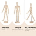 thumbnail image 4 of Shisuyan Marionnette Scène Couleur Bois 1 Ensemble 12 Pouces Proportion Humaine, 4 of 8