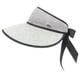 thumbnail image 4 of Sombrero de playa de ala ancha, sombrero tejido para el sol, sombrero de verano para sombrilla, sombrero de paja para playa, 4 of 7