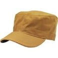 thumbnail image 2 of Cadet Army Military Fitted Botton Cap Basic Everyday Castro Radar Hat, 2 of 7