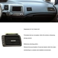 thumbnail image 4 of Dashboard AC Air Outlet Grill, Passenger Side Right Vent Panel for Left Hand Drive Car, with OEM 77630 SNB G12ZA 77630 SNB G11ZD, Enhances Airflow Reduces Dust, 4 of 7