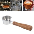 thumbnail image 4 of Portafiltro sin fondo para cafetera DeLonghi de repuesto de 51 mm 51x225x35mm, 4 of 6