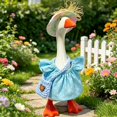 thumbnail image 4 of 7 Inch Mini Desk Goose Outfits 4 Piece Summer Theme Magnetic Porch Geese Desk Decor Summer Gifts, 4 of 4