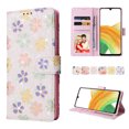 thumbnail image 3 of Compatible with Samsung Galaxy A33 5G Case Retro Gilded Flower PU Leather RFID Blocking Wallet Cover, 3 of 5