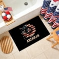 thumbnail image 4 of SIYTUAU Independence Day Floor Mat With Patriotic Flag Pattern For Patio Doorway And Garden Decoration Non Slip Backing And Washable Polyester Material Rug 23.62 X 15.75 Inches, 4 of 7