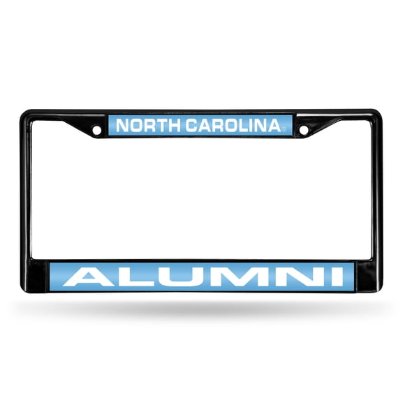 North Carolina Tar Heels ALUMNI BLACK LASER FRAME