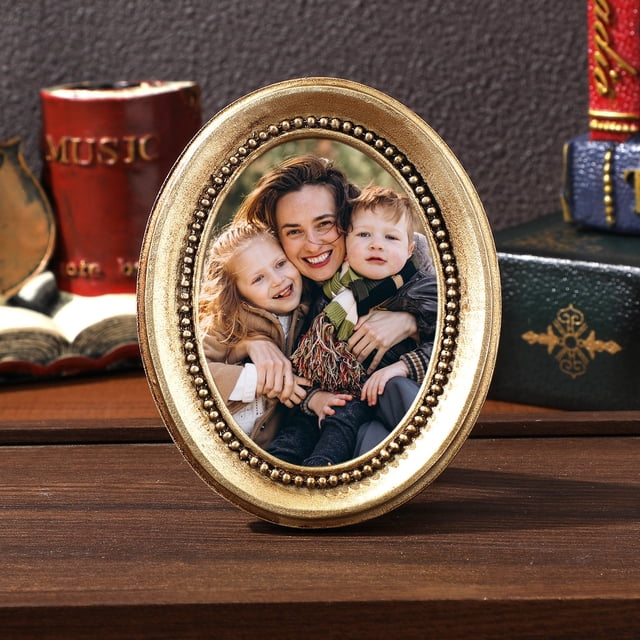 Minkissy Cadre Photo Vintage pour Mur Cadre Rustique Rétro Tenue de Photo 1 Ensemble