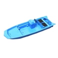 thumbnail image 3 of Maqueta de barco de camping a escala 1/64, decoración mediterránea, resina, escena náutica, decoración realista. azul, 3 of 9