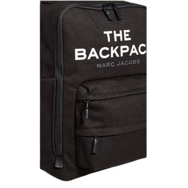 Marc Jacobs Women's The Backpack, Black, One Size Canvas