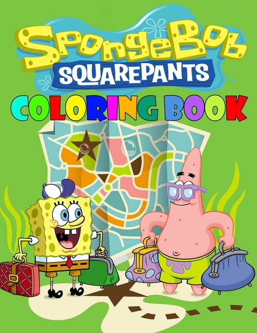Spongebob Squarepants Coloring Book : Funny And Easy Coloring Books For All Fans Of Spongebob ...