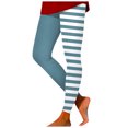 thumbnail image 4 of COMVALUE Women's and Plus Size Oh So Soft Knee & Full Length Leggings | Lots of Prints Sky Blue Size M, 4 of 7