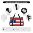 thumbnail image 4 of Kdxio America Flags3 Travel Duffel Bag Gym Bag Weekender Travel Bag Gym Bag for Women &Men Airplane Travel Essentials for Flying, 4 of 7