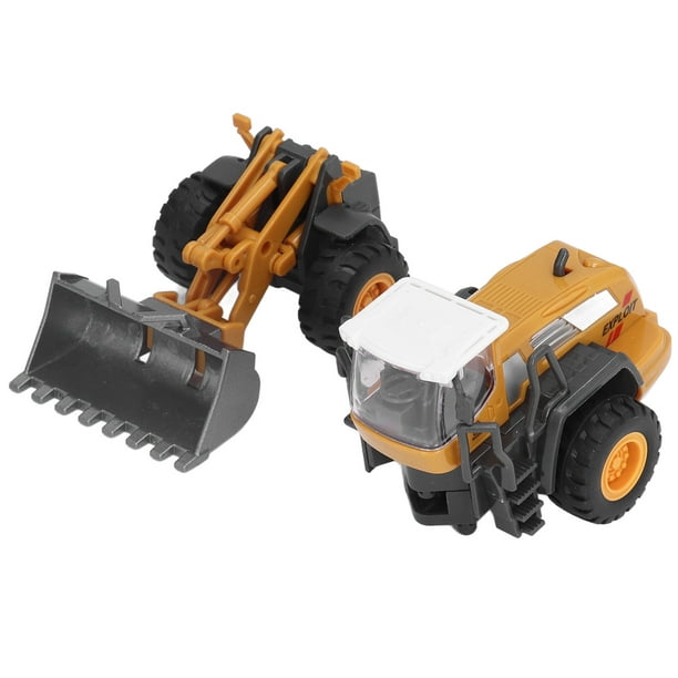 Ccdes Small Construction Vehicles,Truck Toys,Tractor Toy Educational  Interesting Stable Driving Vivid Beautiful Small Compact Alloy Engineering  Vehicle Mold 