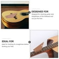 thumbnail image 3 of 3 Pcs Bass Guitar Fretboard Measuring Tool Notched Straight Ruler Leveling Luthier Joystick, 3 of 6