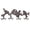 5 Birds, variant on Sungmor Vintage Cast Iron Birds Coat Hook with 8 Hooks,Heavy Duty Wall-Mounted Hanger Rack,Adorable Birds Coat Hanger for Entryway,Kitchen or Garden
