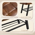 thumbnail image 4 of Carolayne Bedroom Bench Seat Upholstered Ottoman Bench, Brown, 4 of 8