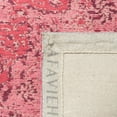 thumbnail image 4 of SAFAVIEH Classic Vintage Tris Floral Polyester Area Rug, Fuchsia, 6' x 9', 4 of 8