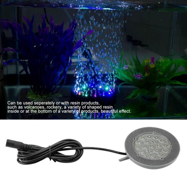 Energy Saving Aquarium Light Stone, Fish Tank LED Stone, Low Heat Led For Aquarium Fish Pond Fish Tank Fish Pool