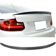 thumbnail image 2 of Ikon Motorsports Compatible with 14-21 BMW 2 Series F22 Performance Style Rear Trunk Spoiler Carbon Fiber CF, 2 of 7