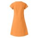 thumbnail image 5 of Puntoco Vestido De Verano De Mujer De Color Liso Suelto De Algodón Y Lino De Manga Corta Naranja Xxl, Regalo Para Mujer, 5 of 5