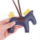 thumbnail image 3 of Handmade Pu Leather Horse Keychain Animal Key Chain For Women Bag Keychain Charm, 3 of 4