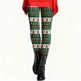 thumbnail image 2 of Roncen Roncen Women's Christmas Printed Yoga Leggings - Stretchy High-Waisted Casual Pants for Holiday & Workout, 2 of 7