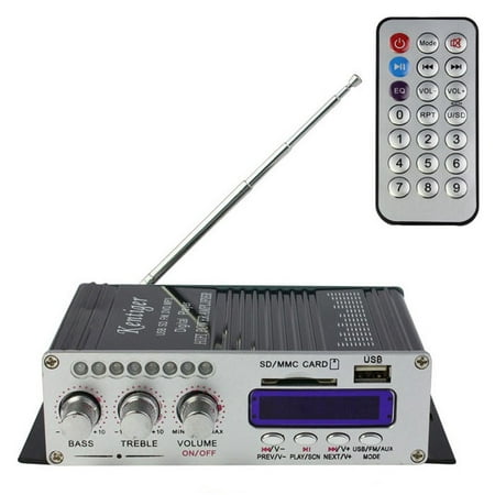 2CH 200W Power Mini HiFi Audio Stereo AMP Amplifier For ipod Car