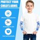thumbnail image 2 of Un par de protectores solares para niños Mangas de hielo UPF50+ manga de protección UV estampada de nailon Protección transpirable para brazos no calientes, 2 of 5