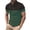A-Green293, variant on Mens Polo Shirts Two Tone Horizontal Color Block Shirts Mens Spring Summer Daily Commute Regular Tops