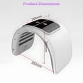 thumbnail image 7 of INSMART LED Light Therapy Mask, 7 Colors Foldable Facial Skin Care Device with Nano Steamer, 7 of 7