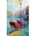 thumbnail image 2 of Zakrynycny, Viktor 10x14 White Modern Wood Framed Museum Art Print Titled - An old Harbour on Crete, 2 of 4