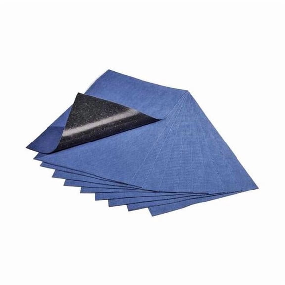 Pig Sorbent Pad, 1 gal, 16 in x 24 in, Universal, Blue, 10 PK MAT3200