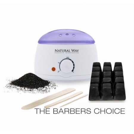 Natural Way Hard Wax: Face & Body Waxing |Hard Wax Warmer Kit