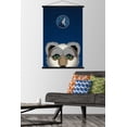 thumbnail image 2 of NBA Minnesota Timberwolves - S. Preston Mascot Crunch 23 Wall Poster with Magnetic Frame, 22.375" x 34", 2 of 6