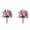 A002- Purple Pink, variant on Outdoor Decorations for Yard, 2 Pcs 20X14 Inch Purple Pink Morning Glory Yard Stakes, Faux Outdoor Flowers for Lawn and Garden, Artificial Flowers for Decoration Outdoor Decor