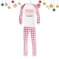 thumbnail image 3 of LEKODE 2025 Family Christmas Pajamas Sets Xmas Matching Pajama Sets Holiday Jammies Fall Pajamas Women Matching Christmas Pajamas for Family Mens Christmas Pajamas Pink (Dad)l, 3 of 5