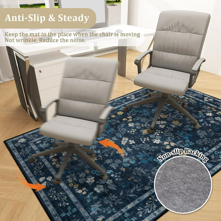 Naturehydro Office Chair Mat For Hardwood Floor - 48" X 48" Easy Glide