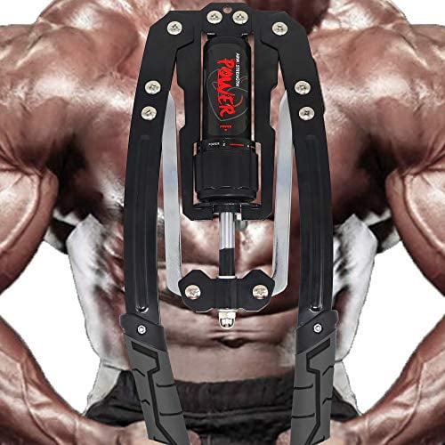 unhg Adjustable Hydraulic Power Twister Arm Exerciser 22-440lbs Home Chest Expander Muscle Shoulder Training Fitness Equipment Arm Enhanced Exercise Strengthener Grip Bar Abdominal Builder 