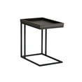 thumbnail image 4 of Home Square Arden 23.5" Wood End Table in Black/Charcoal Gray - Set of 2, 4 of 10
