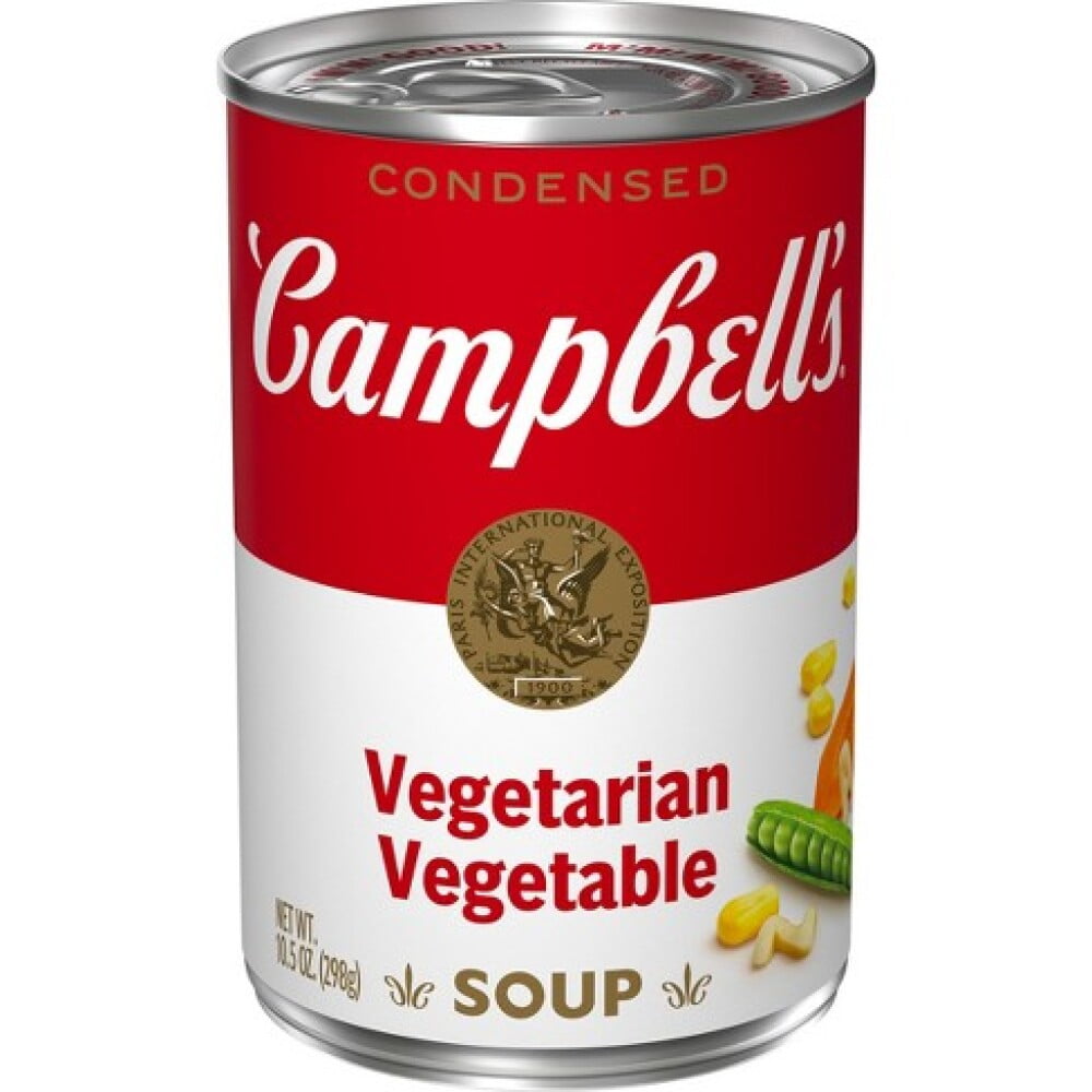 Campbell's Condensed Vegetarian Vegetable Soup, 10.5 Ounce Can