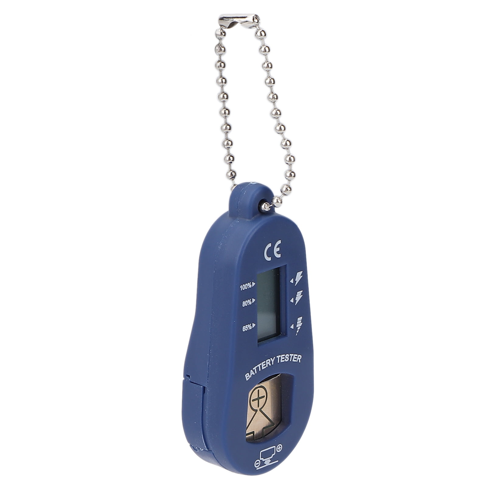 Domqga Button Cell Battery Tester,Hearing Aids Battery Tester Portable Battery Checker LCD Display Batteries Measuring Devices,Hearing Aids Battery Tester