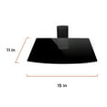 Ematic Adjustable Wall Shelf for DVD Player, Cable Box, with HDMI Cable