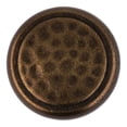 thumbnail image 3 of Amerock BP53017R3-XCP250 Round Hammered Head Kitchen Cabinet Knob 1-1/4" Diameter  Rustic Brass - pack of 250, 3 of 4