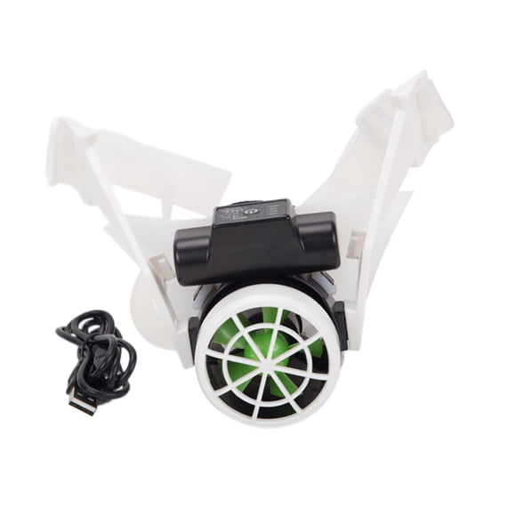 Ventilador de refrigeración para casco,Turbofan resistente a la intemperie, ventilador de casco compacto y ligero,Ventilador de gorra para sitios de